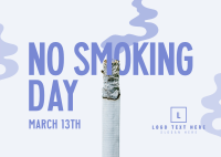 Non Smoking Day Postcard