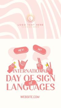 Sign Languages Day Celebration TikTok Video