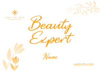 Beauty Experts Postcard