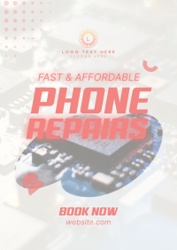 Fastest Phone Repair Flyer