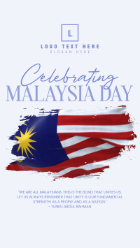 Malaysia Flag Independence Instagram Reel Image Preview