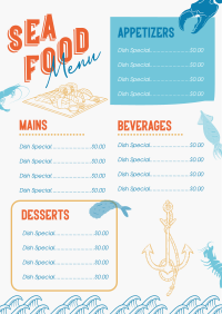 Restaurant Menu example 4