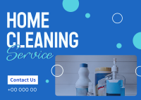 Cleaning Done Right Postcard Image Preview