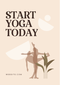 Start Yoga Now Flyer