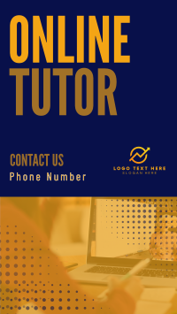 Professional Online Tutor Instagram Story