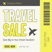 Tour Travel Sale Instagram Post Design