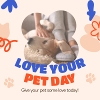 Pet Loving Day Instagram Post