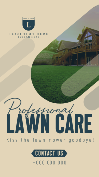 Professional Lawn Cleaning YouTube Short