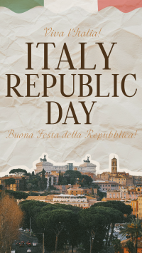 Elegant Italy Republic Day YouTube Short