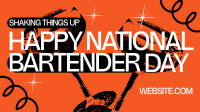 Agnostic National Bartender Day Animation