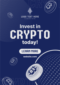 Cryptocurrency Digital Poster