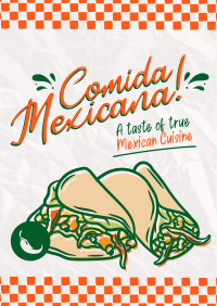 Comida Mexicana Flyer