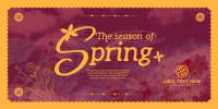 Spring Season Twitter Post