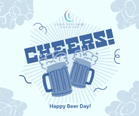 Cheery Beer Day Facebook Post