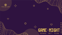 Futuristic Game Night Zoom Background