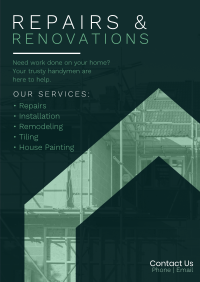 Repairs & Renovations Flyer