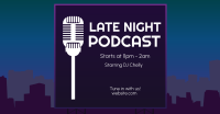 Late Night Podcast Facebook Ad