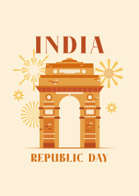 India Gate Poster