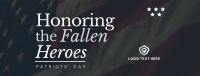 Honoring Fallen Soldiers Facebook Cover