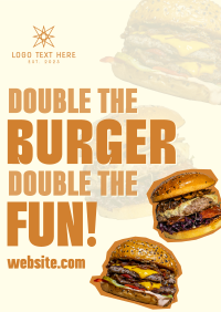 Burger Day Promo Flyer