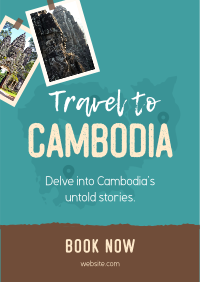 Travel to Cambodia Poster