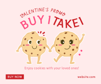 Valentine Cookies Facebook Post