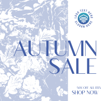 Fall Leaves Sale Instagram Post