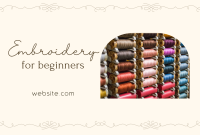 Embroidery Materials Pinterest Cover Image Preview