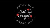 Anzac Day Emblem Zoom Background Image Preview