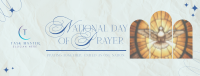 Elegant Day of Prayer Facebook Cover Image Preview