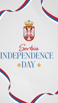 Serbia Independence Day Instagram Story