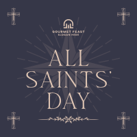 Solemn Saints' Day Instagram Post Image Preview