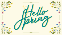 Floral Hello Spring Video