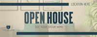 Minimalist Open House Facebook Cover
