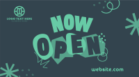 Now Open Generic  Animation