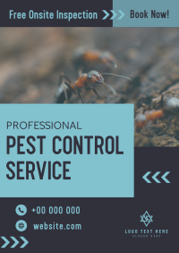 Professional Pest Control Flyer