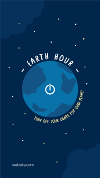 Earth Hour Switch Instagram Story