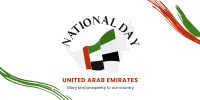 National UAE Flag Twitter Post