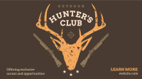 Join The Hunter's Club Facebook Event Cover