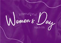 International Women's Day Postcard