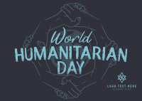 World Humanitarian Day Postcard