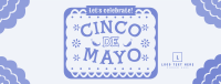 Cinco de Mayo Picado Greeting Facebook Cover