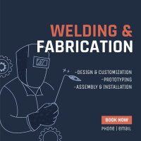 Welding & Fabrication Services Instagram Post