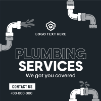 Plumbing Expert Services Instagram Post