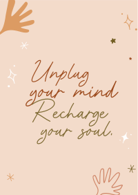 Unplug your mind Flyer