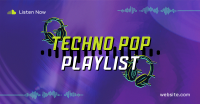 Techno Pop Music Facebook Ad