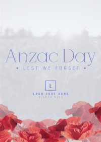 Anzac Flowers Flyer