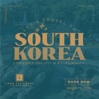 Travel to Korea Linkedin Post