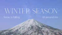 Winter Season Animation