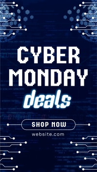 Cyber Monday Tech Instagram Reel Design